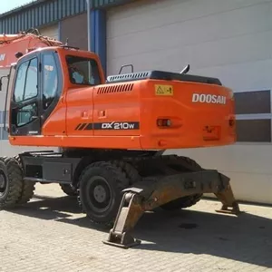 КОЛЕСНЫЙ ЭКСКАВАТОР Doosan DX210W