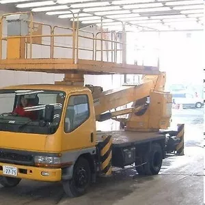 Mitsubishi Canter. Вышка с Платформой 2000 года.