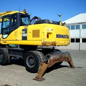 KOMATSU PW 180-7 EO- колесный экскаватор