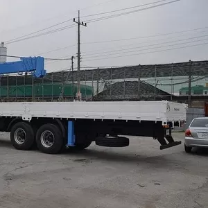 Кран Манипулятор 8x4. Dongyang Ss3506msd. Daewoo Novus