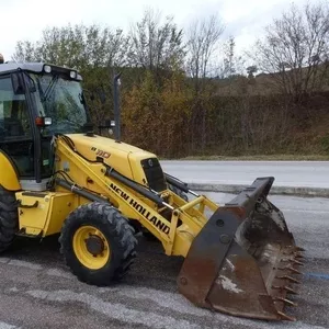 New Holland B110 — экскаватор-погрузчик