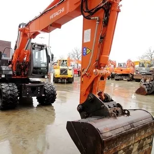 Hitachi Zaxis 160 W-колесный экскаватор