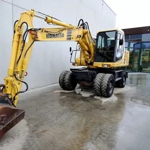 Komatsu PW 150 ES-6K-колесный экскаватор