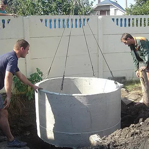 Установка септика ЖБ  под ключ от производ.Качество.