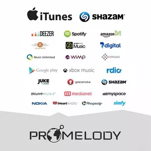 Promelody - продавайте музыку через цифровые магазины.