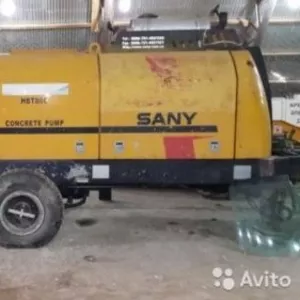 Продаю стационарный бетононасос SANY HBT80C