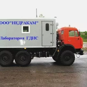 Агрегат исследования газовых скважин на шасси Камаз 43114