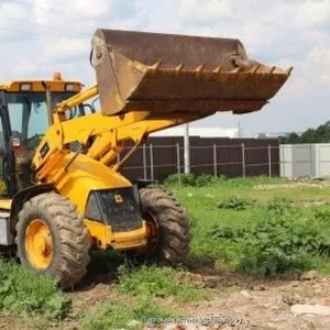 Аренда экскаватора погрузчика JCB