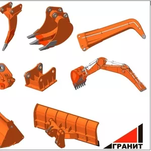 Ковши и запчасти для экскаваторов