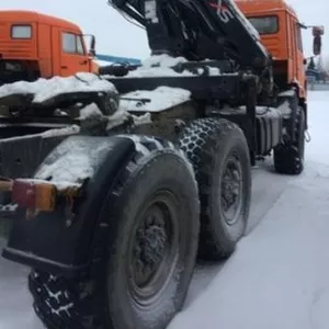 Седельный тягач с КМУ,  полуприцеп. г. Ноябрьск