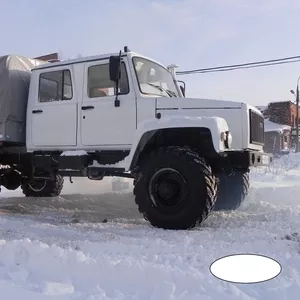 Автомобиль ГАЗ 5 мест,  сдвоенная кабина