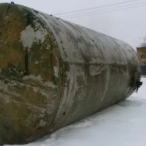 Емкость нержавеющая,  объем -20 куб.м.,  горизонатальная