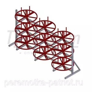 Стеллаж для хранения и размотки бухт кабеля СБ 9-0, 7-50