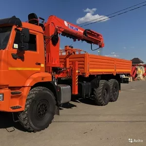 КАМАЗ 43118 с КМУ KANGLIM 2056 