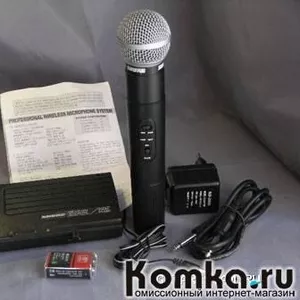 МИКРОФОН SHURE SH 200 радиосистема (беспроводной)1 МИКРОФОН SM58