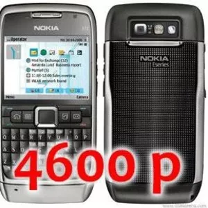  [+]  Сотовый телефон NOKIA E71 с функцией ТВ,  QWERT клавиатурой. Теле